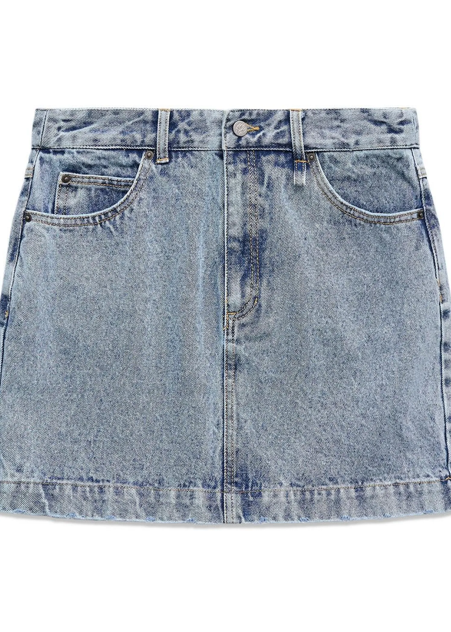 ALIS ASH SHORT DENIM SKIRT
