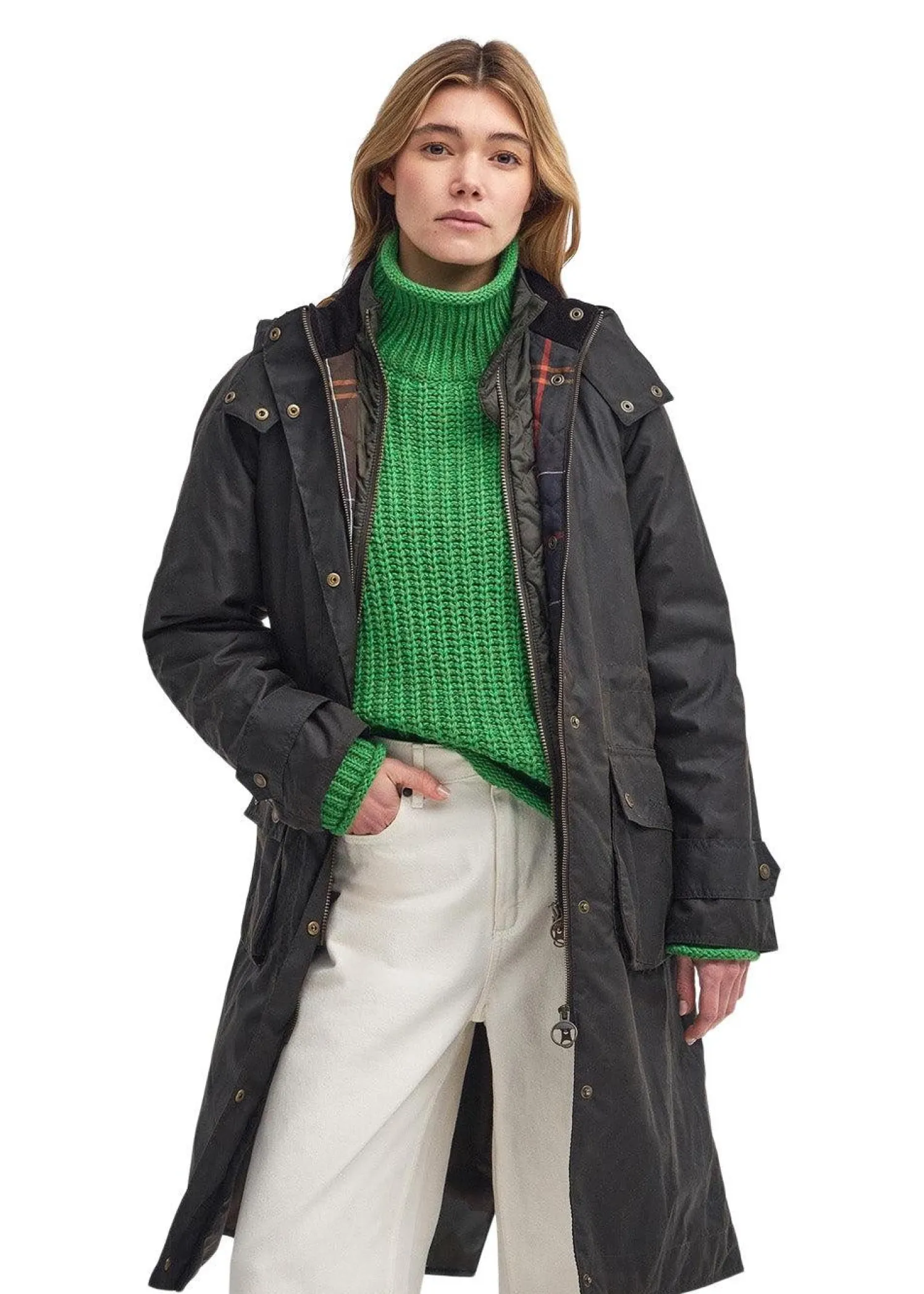 Barbour Long Cannish Wax Jacket
