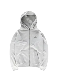 Bareen Oversized Zip Hoodie Logo