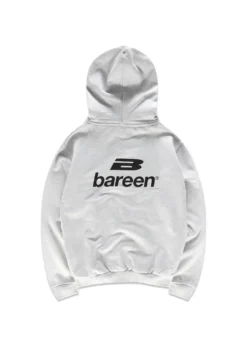 Bareen Oversized Zip Hoodie Logo