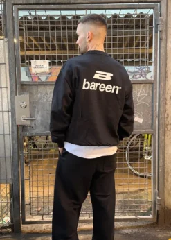 Bareen Oversized Zip Hoodie Logo