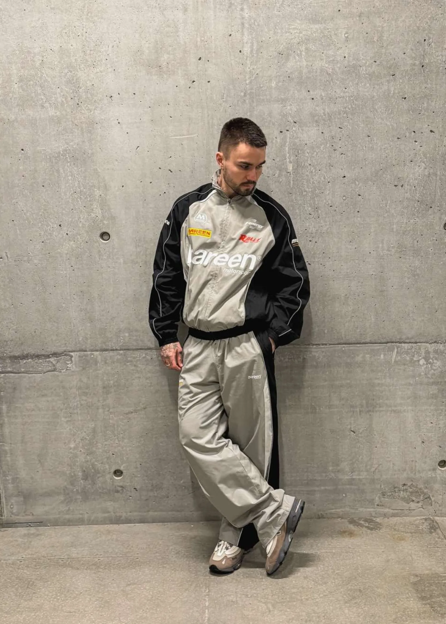 Bareen Oversize Track Jacket