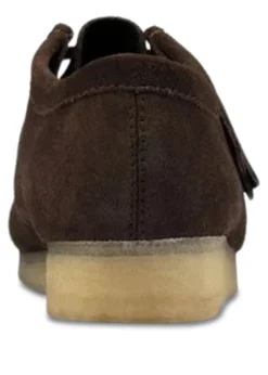 Clarks Originals Wallabee Dark Brown Suede
