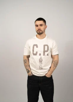 C.P. Company Big front logo tee
