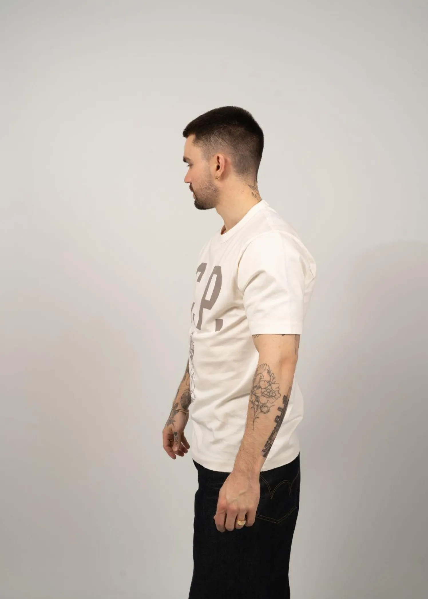 C.P. Company Big front logo tee