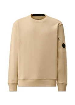 C.P. Company Diagonal Raised Fleece Crewneck Lens
