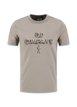 C.P. Company Embroidered Logo Tee