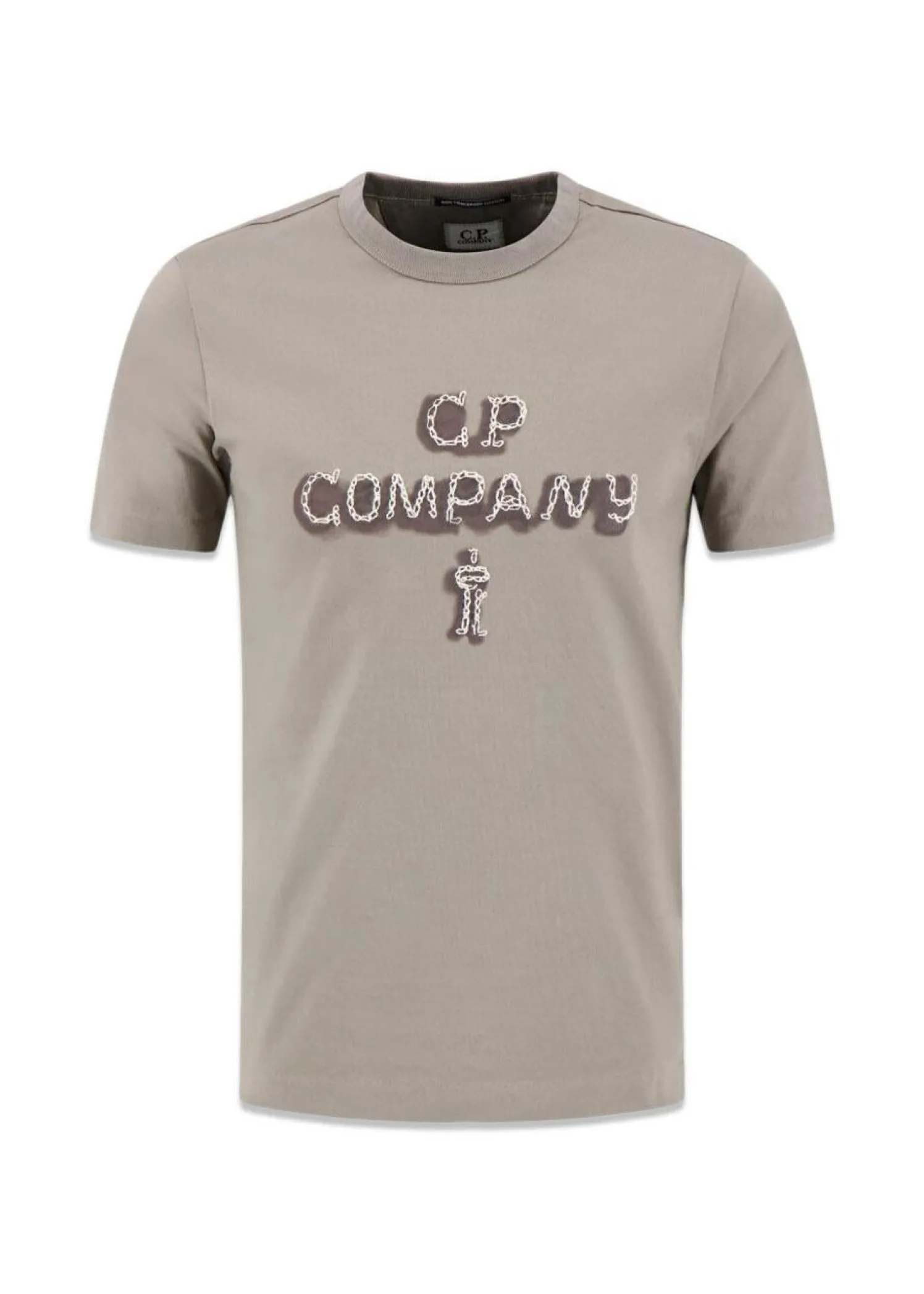 C.P. Company Embroidered Logo Tee