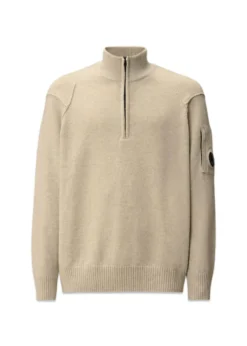 C.P. Company Half Zip Lambswool GRS