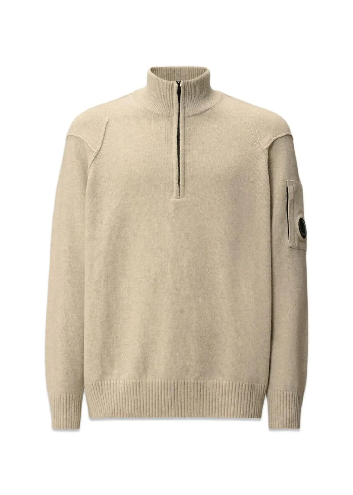 C.P. Company Half Zip Lambswool GRS