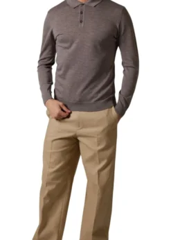Daniele Fiesoli Polo Fine Merino LS