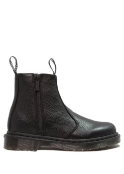Dr. Martens 2976 W/Zips Black Milled Nappa