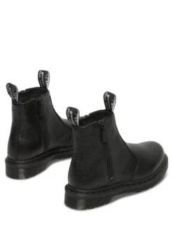 Dr. Martens 2976 W/Zips Black Milled Nappa