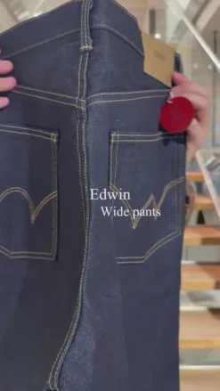 Edwin Wide Pant Unwashed