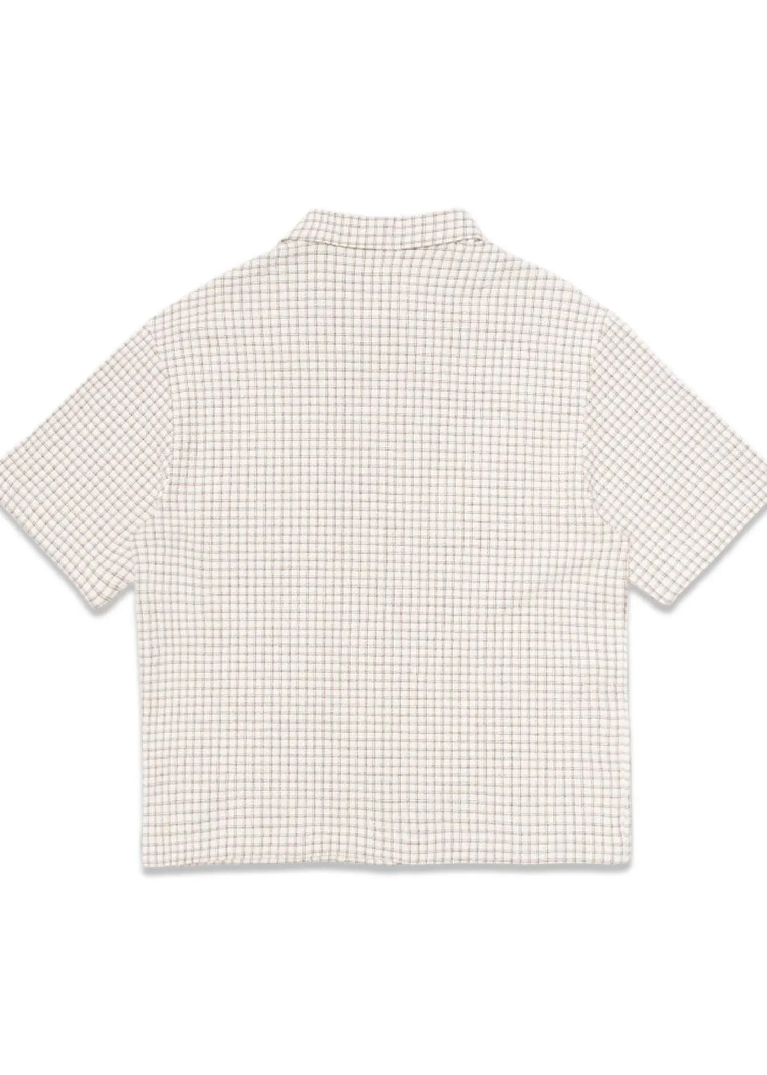 Edwin Zed Shirt Ss-White/Brown