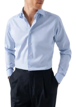 Eton Slim Fit Signature Twill Pointed