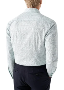 Eton Slim Floral Print Shirt