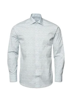 Eton Slim Floral Print Shirt