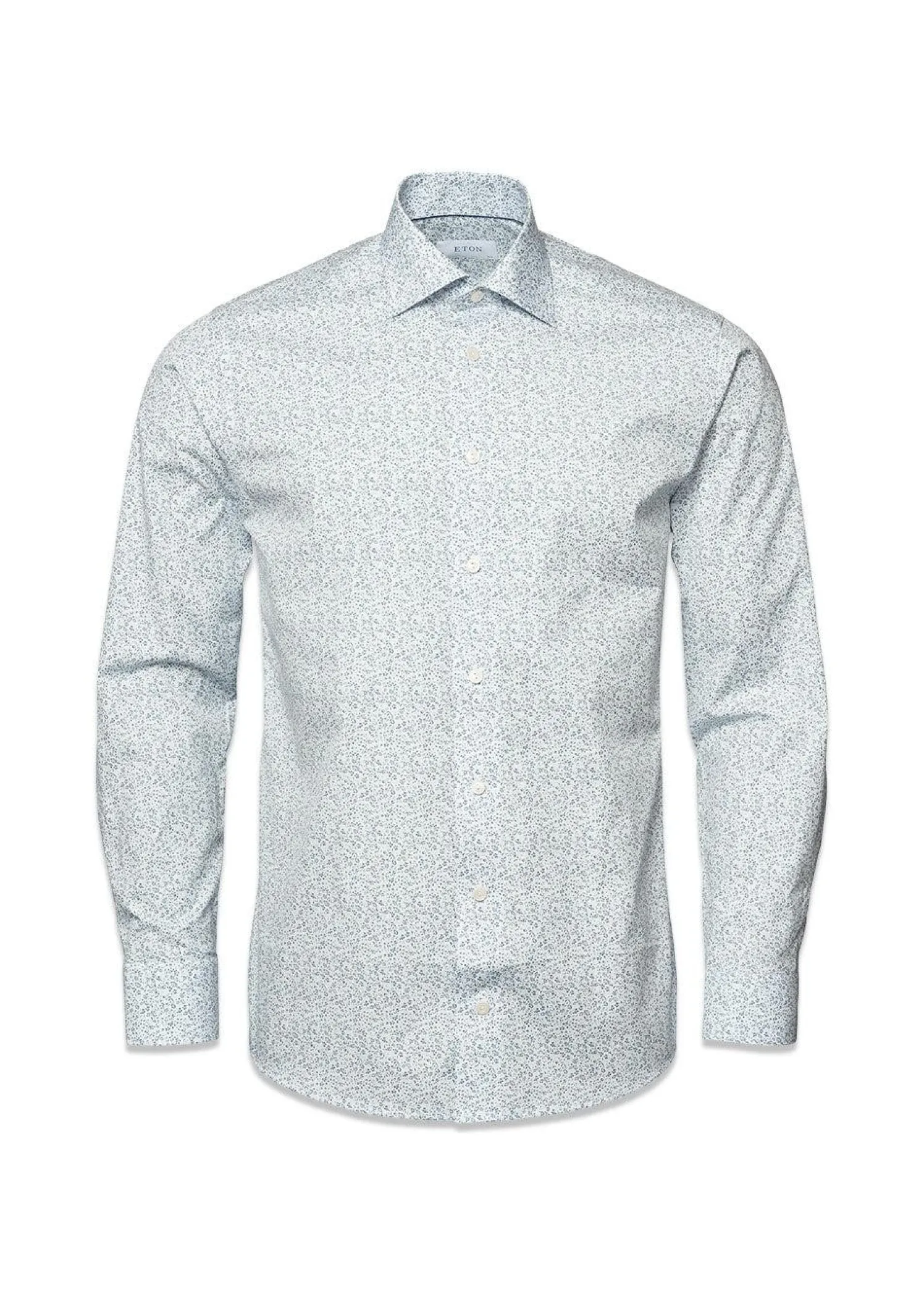 Eton Slim Floral Print Shirt