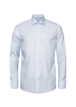 Eton Slim Geometric Micro Print Twill Shirt