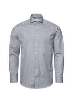 Eton Slim-Poplin Print