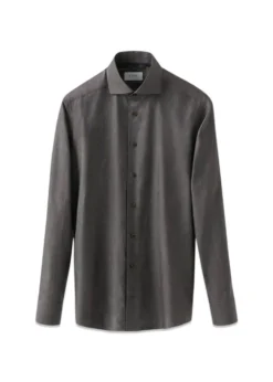 Eton Slim Semi Solid Signature Dobby Shirt