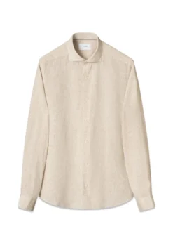 Eton Solid Linen Shirt