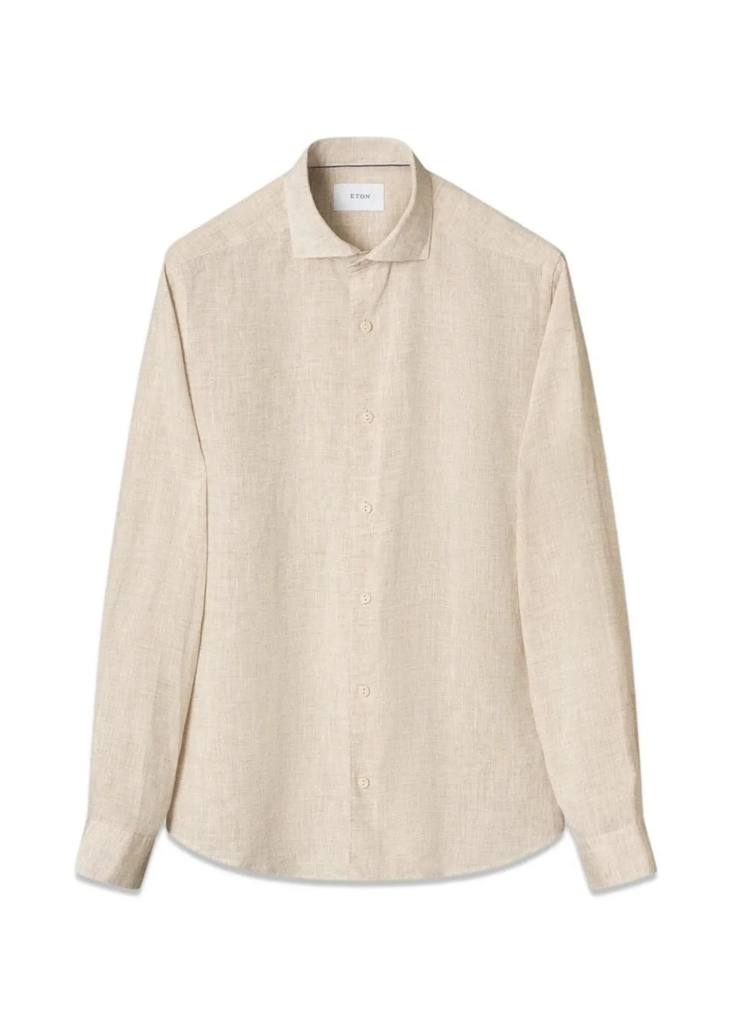 Eton Solid Linen Shirt