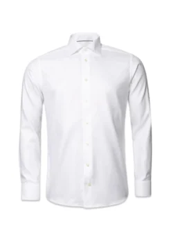 Eton Solid Textured Twill Shirt