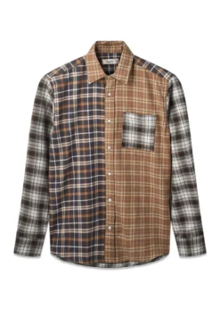 Forét CREEK CHECK MIX SHIRT