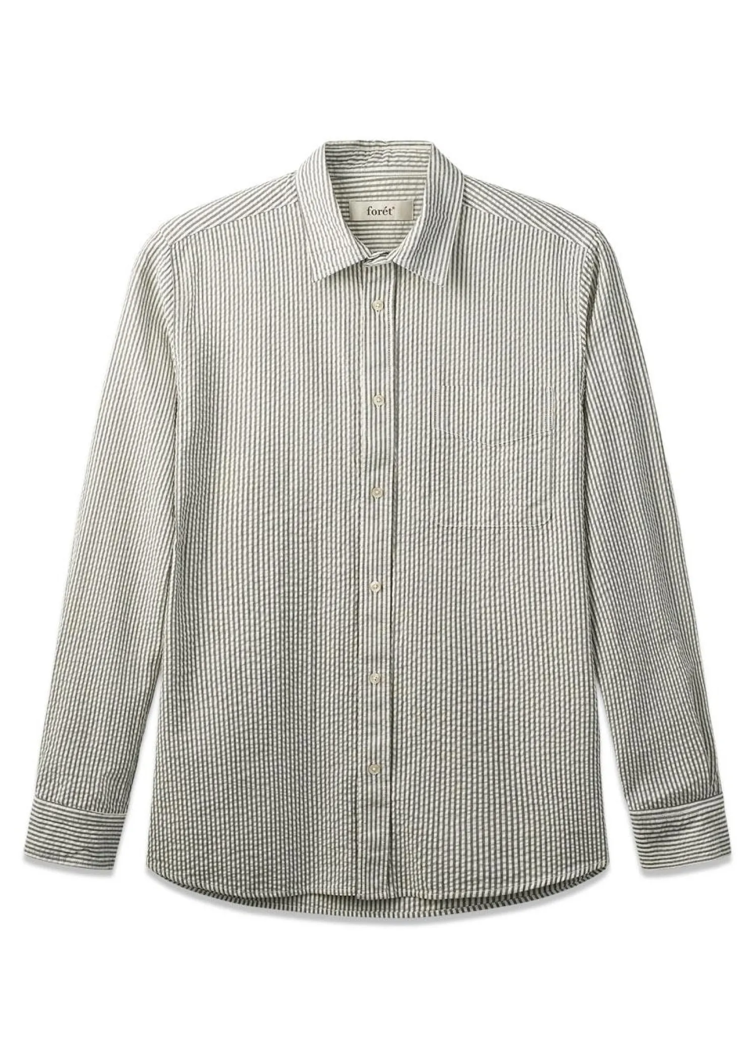 Forét MAPLE REGULAR FIT SEERSUCKER SHIRT
