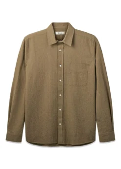Forét MAPLE REGULAR FIT SEERSUCKER SHIRT