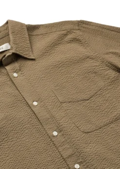 Forét MAPLE REGULAR FIT SEERSUCKER SHIRT