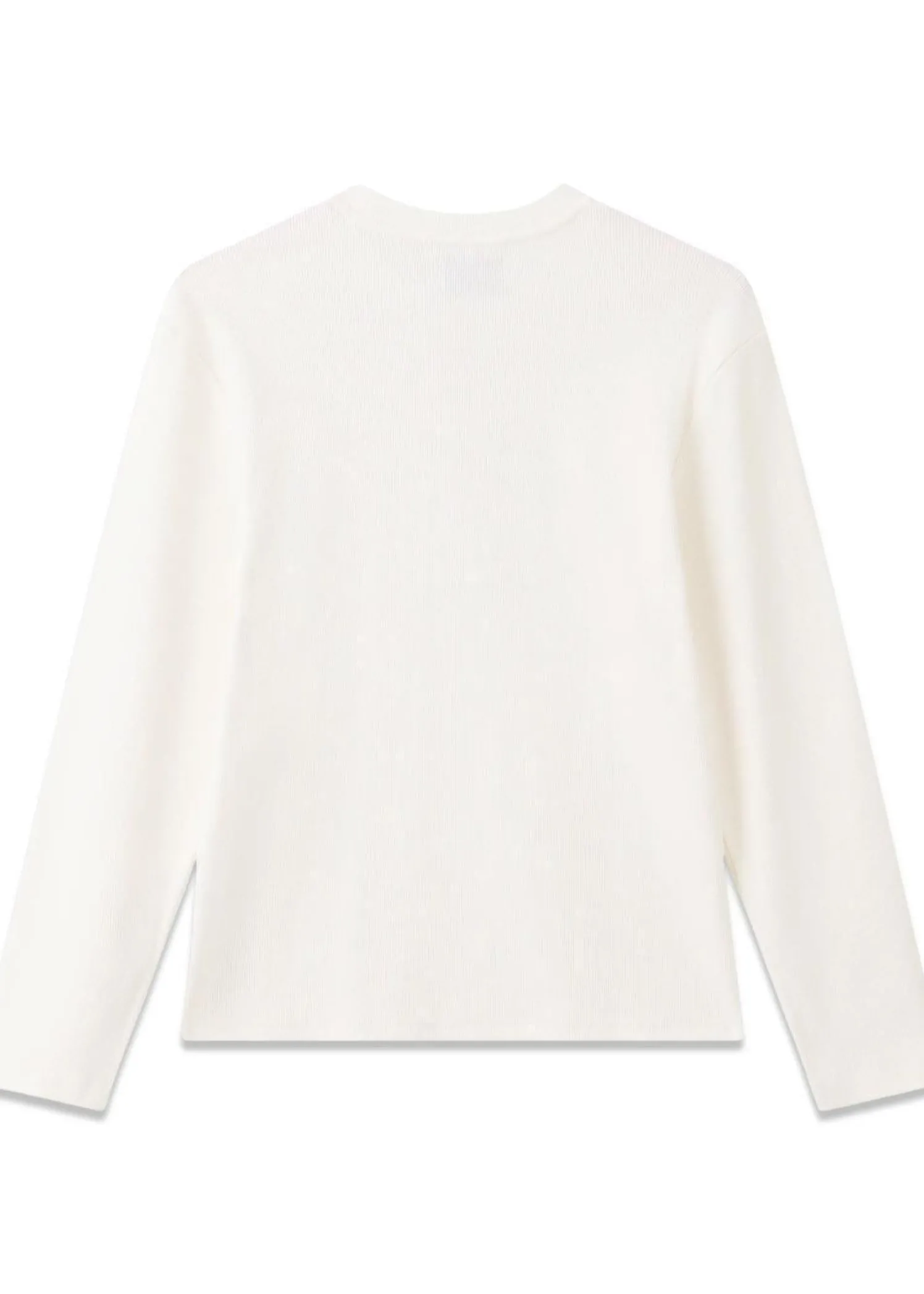 Globe Studios Rib Long Sleeve White