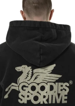 Goodies Sportive VINTAGE BLACK PEGASUS HOODIE