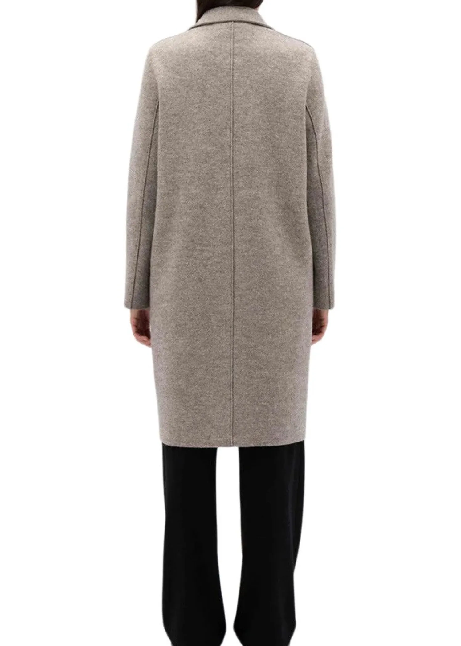 Harris Wharf London WOMEN OVERCOAT PRESSED WOOL