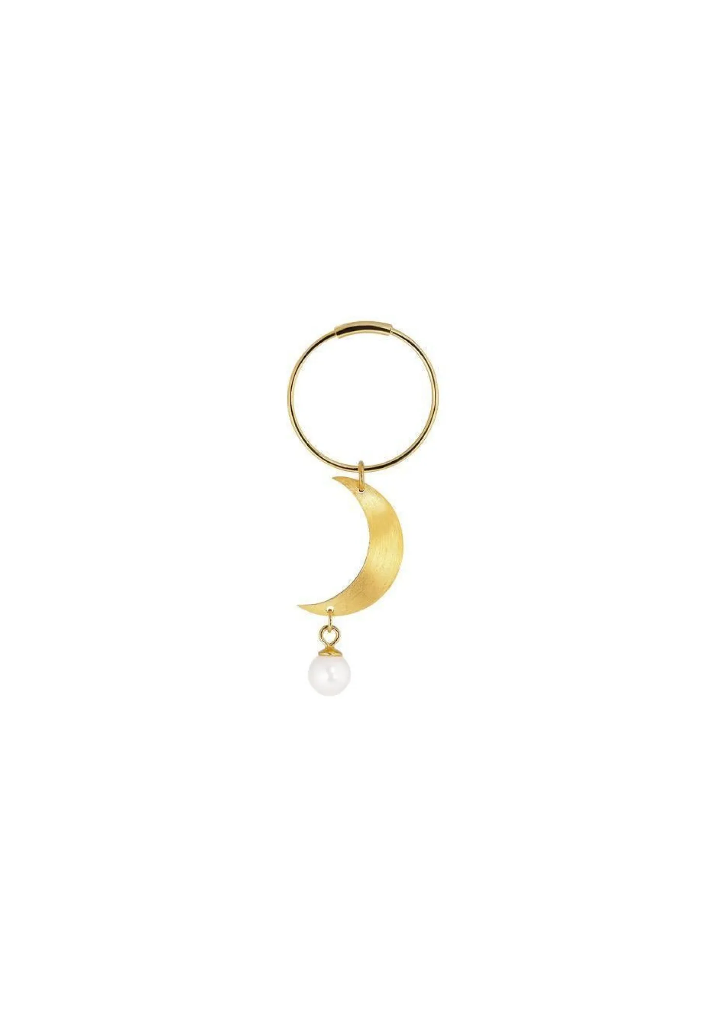 Jane Kønig Half Moon Creole with pearl