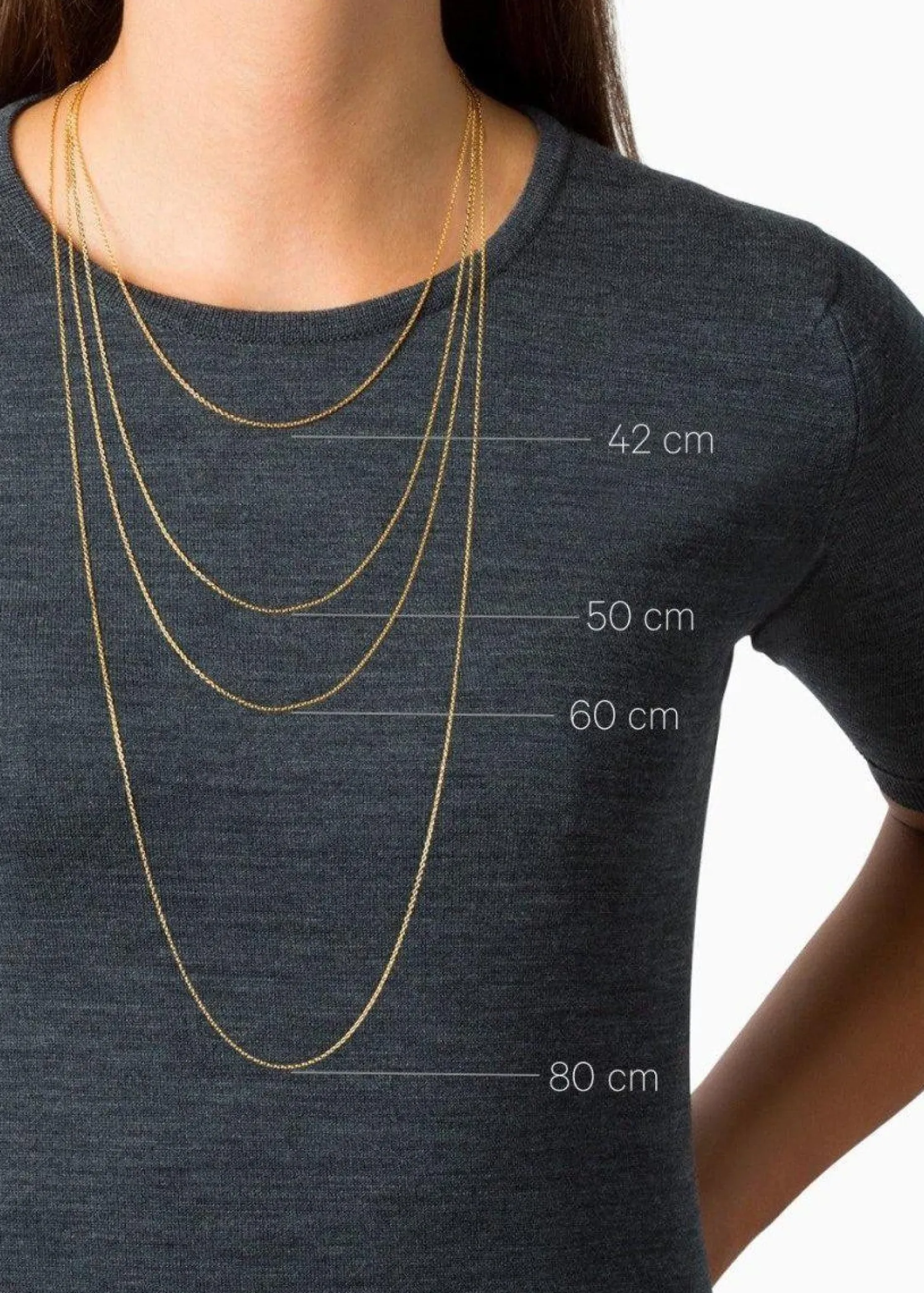 Jane Kønig Half moon necklace