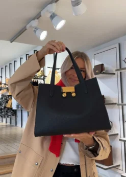 Marni Leather Trunkaroo Tote Handbag