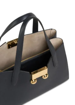 Marni Leather Trunkaroo Tote Handbag