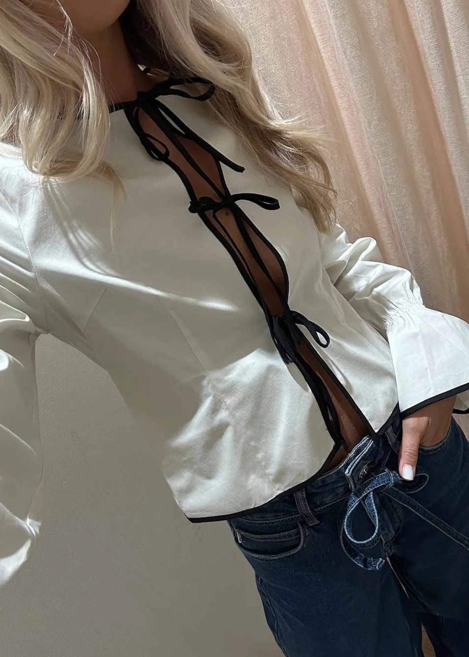Modström EmiliaMD bow shirt