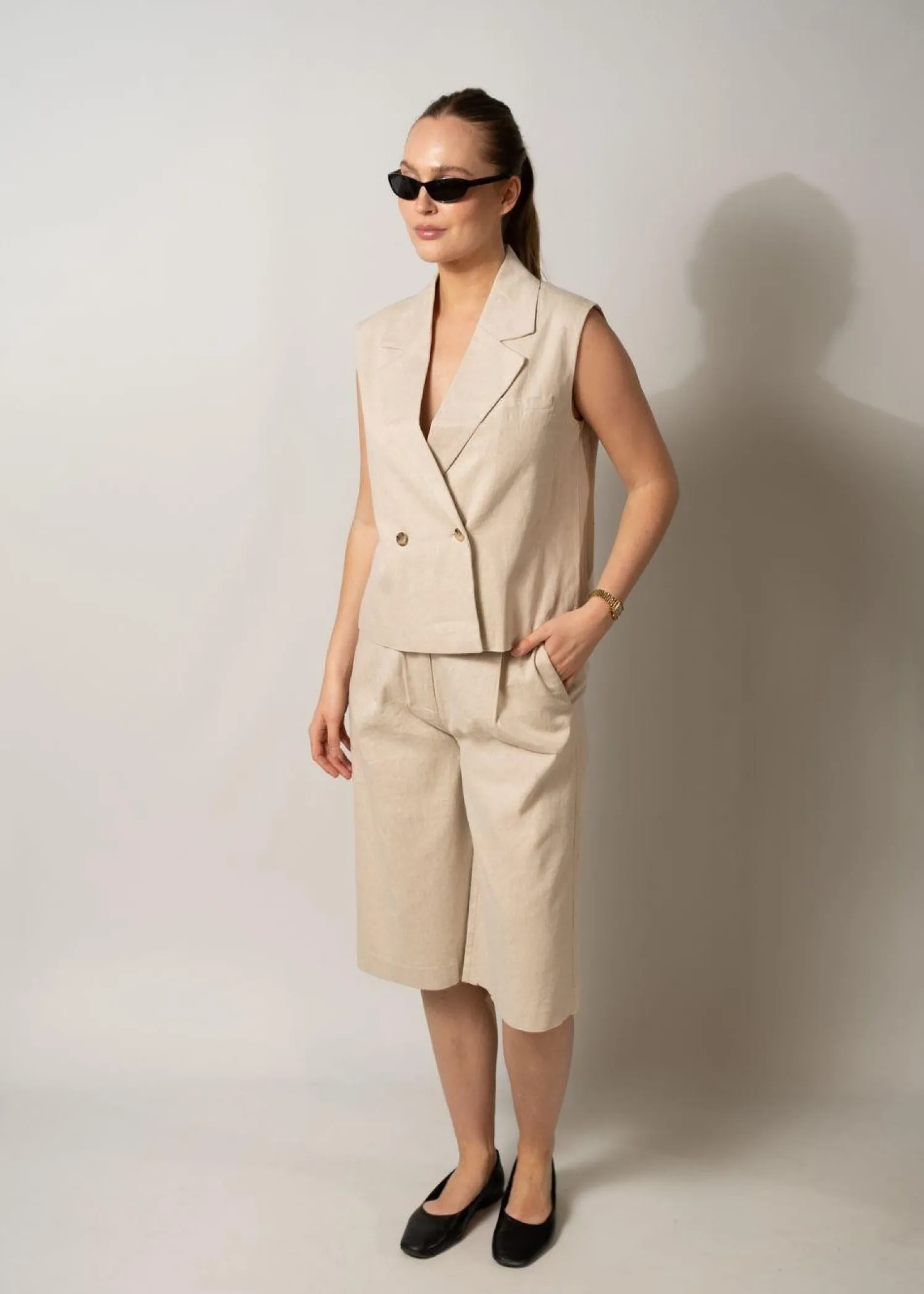 Modström Galemd linen vest