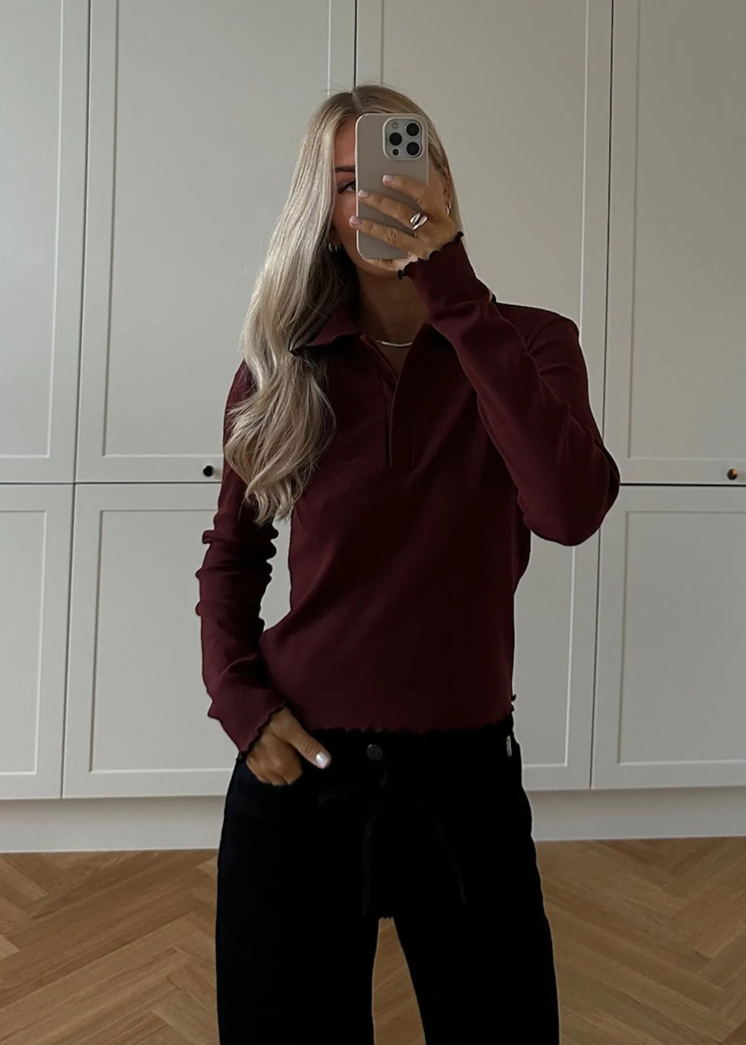 Modström Magdalonemd LS polo