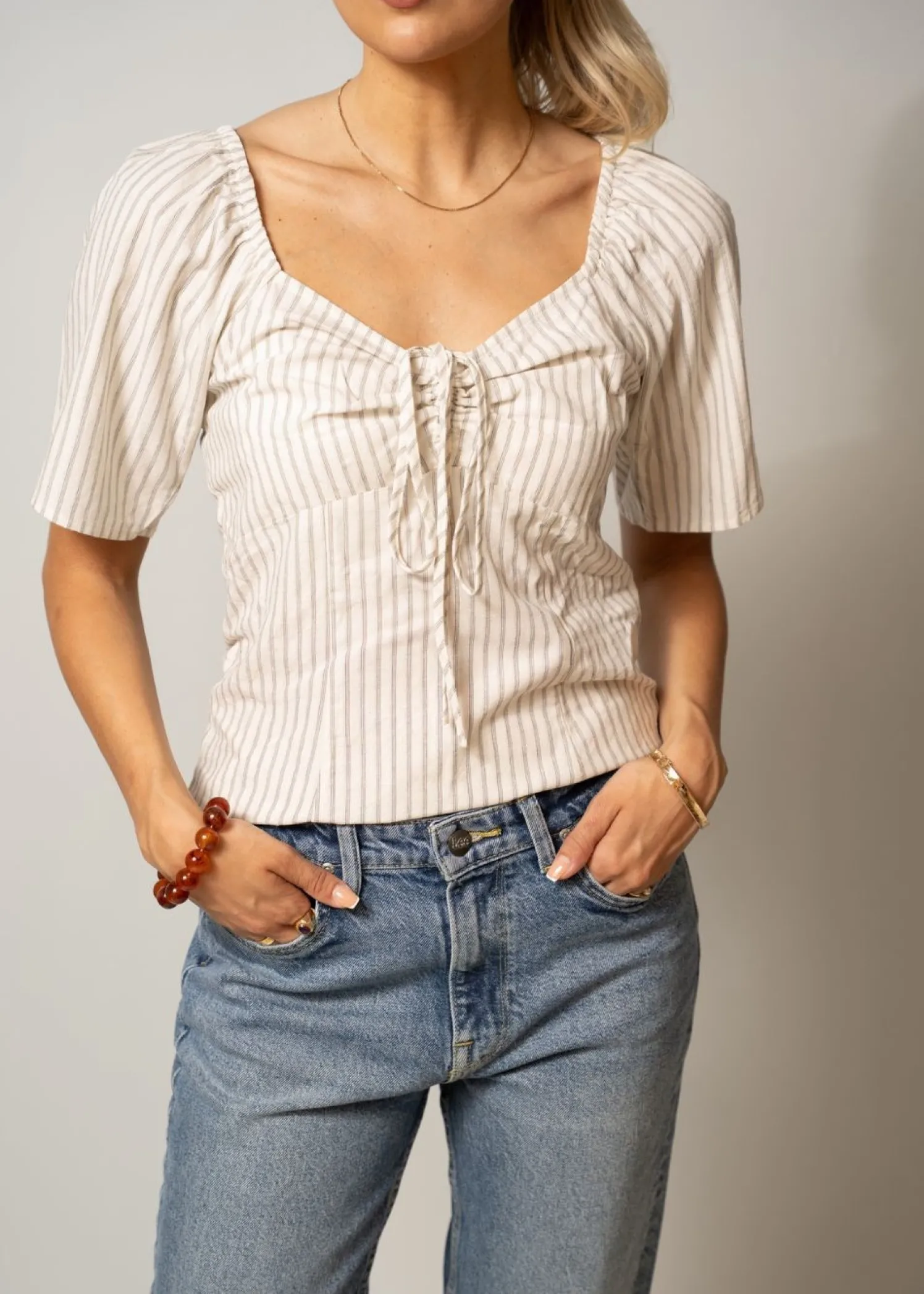 Modström Nanikamd stripe top