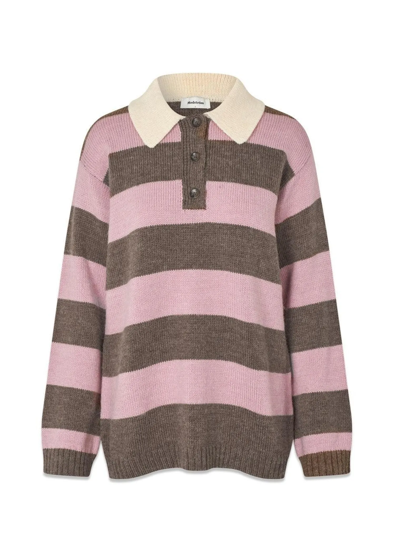 Modström Pelhammd stripe polo