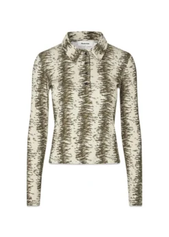 Modström Porsiamd print LS polo