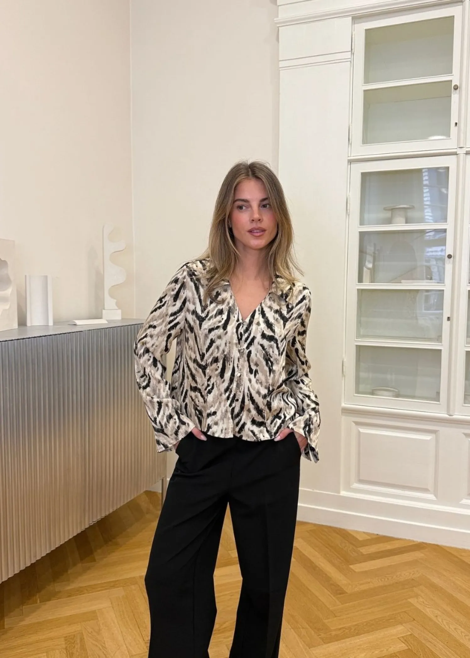 Modström Sabellemd print shirt