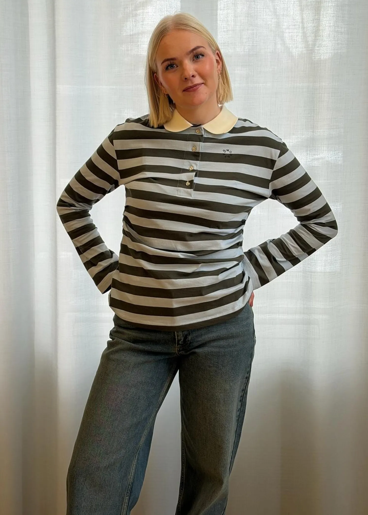 Modström Stetsonmd LS stripe polo