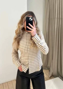 Modström Tottiemd check shirt