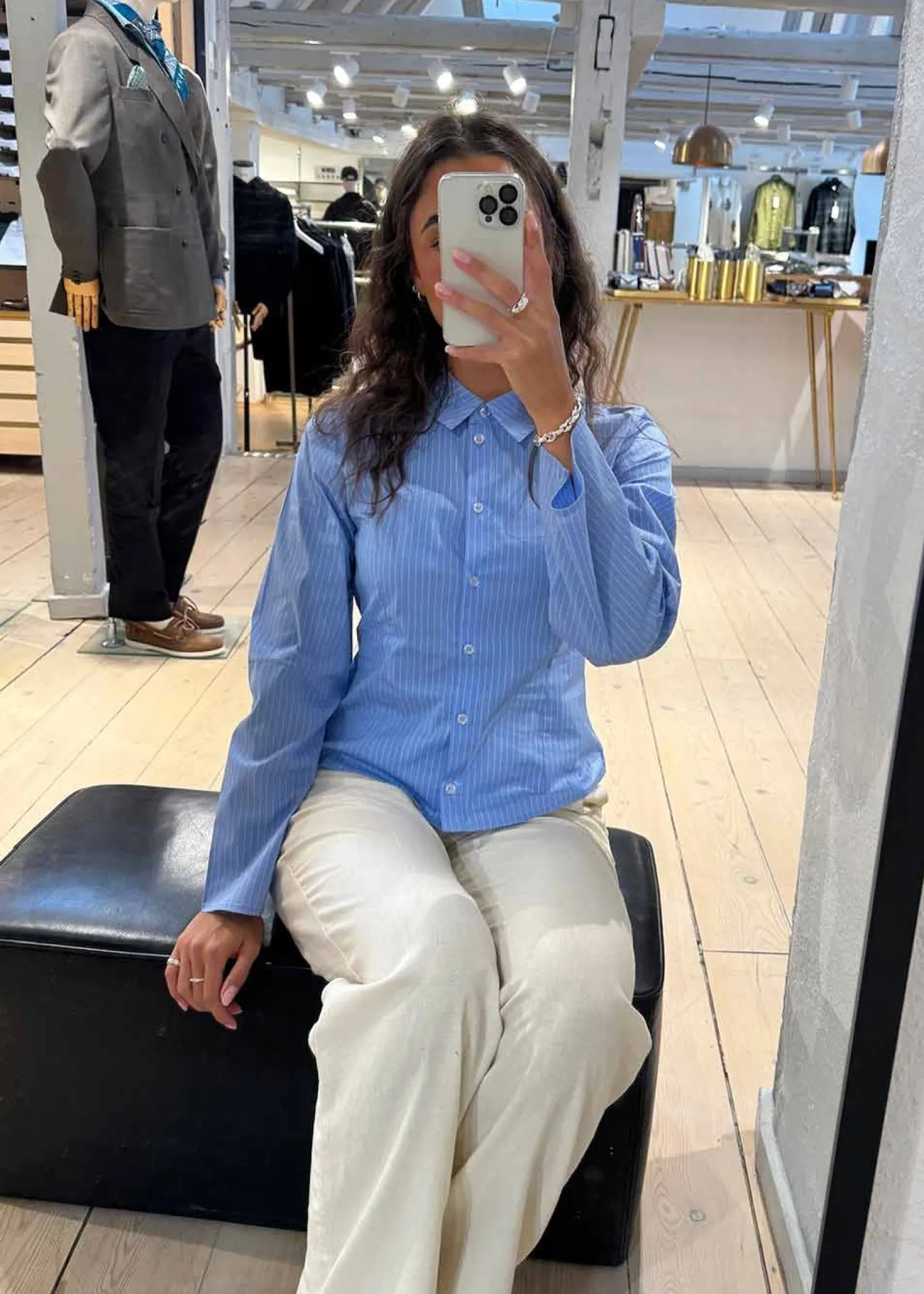 Modström Tovemd stripe shirt